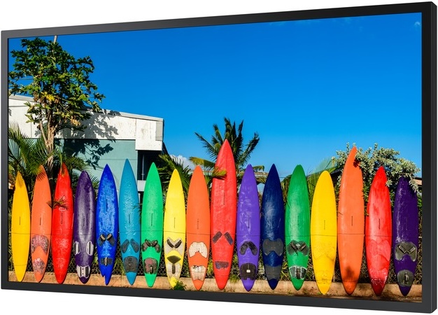 Écran Samsung série OMN OHA haute luminosité pour vitrine et extérieur