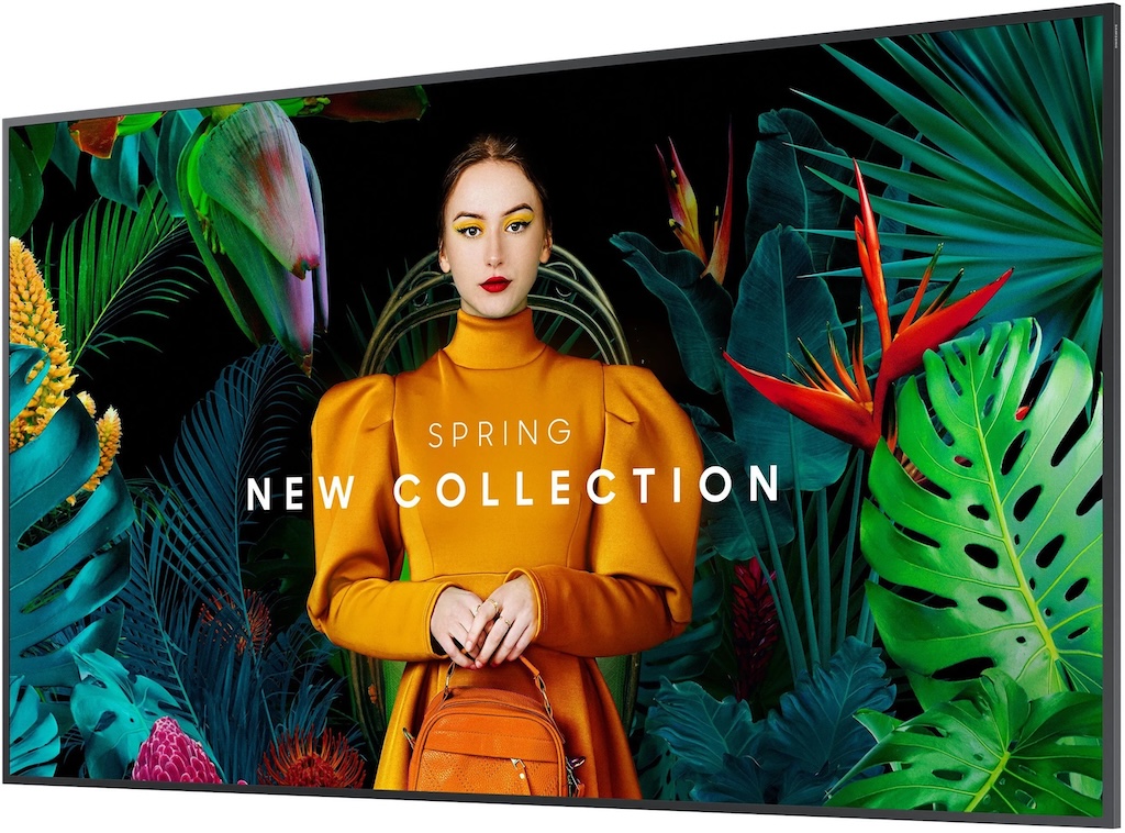 Écran Samsung série Q pour affichage dynamique intérieur
